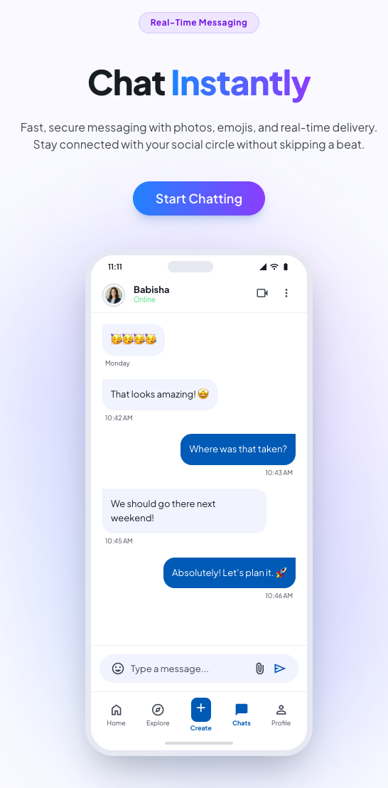 FrndTalk - chat instantly